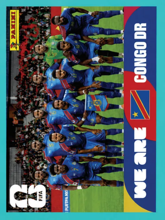 Figurinha COD13 — República Democrática do Congo