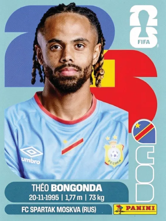 Figurinha COD14 — República Democrática do Congo