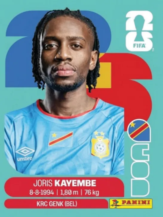 Figurinha COD7 — República Democrática do Congo