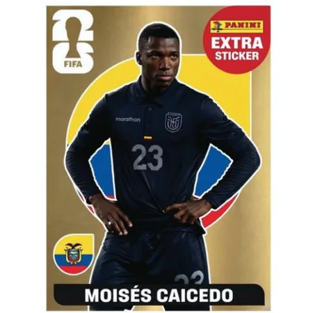 Figurinha MOISES-CAICEDO-OURO-18 — Legends
